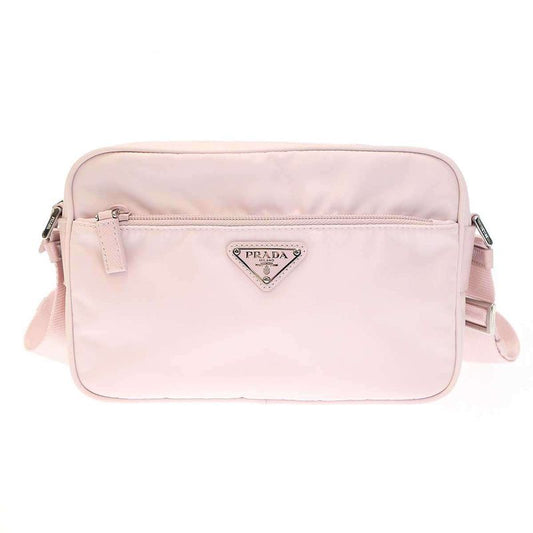 Prada Re-Nylon Nylon Shoulder Bag Pink