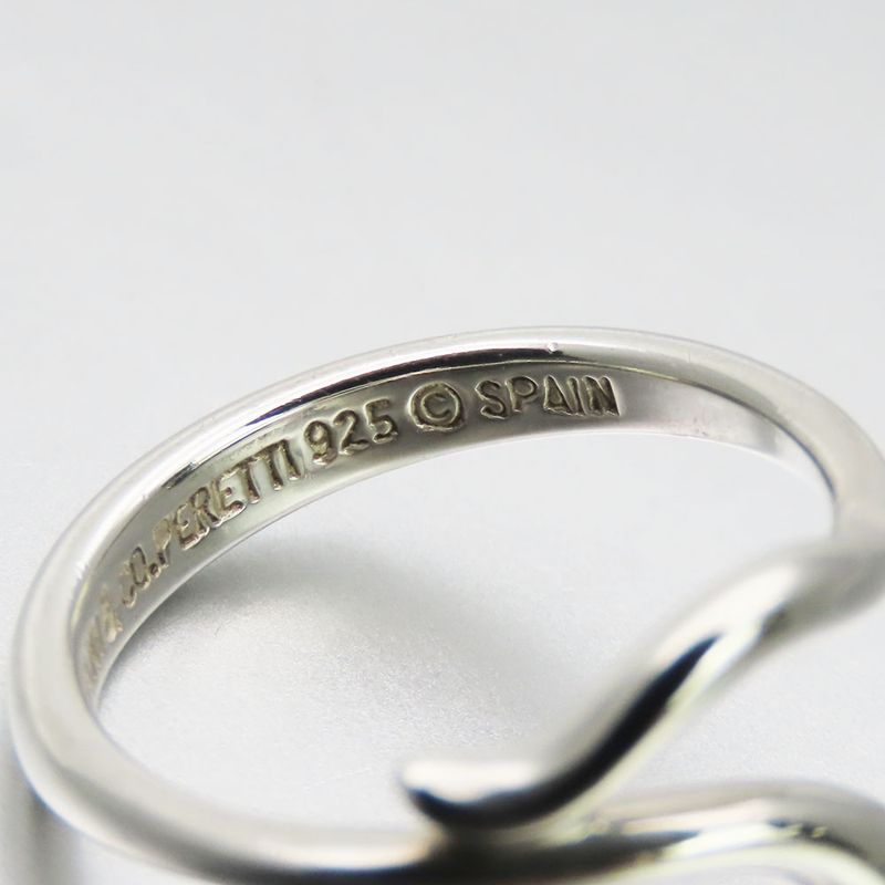 Tiffany & Co Ring ・ Ring Tia Dos Rop 925 Silver Approx 2.3g Silver Approx #7.5