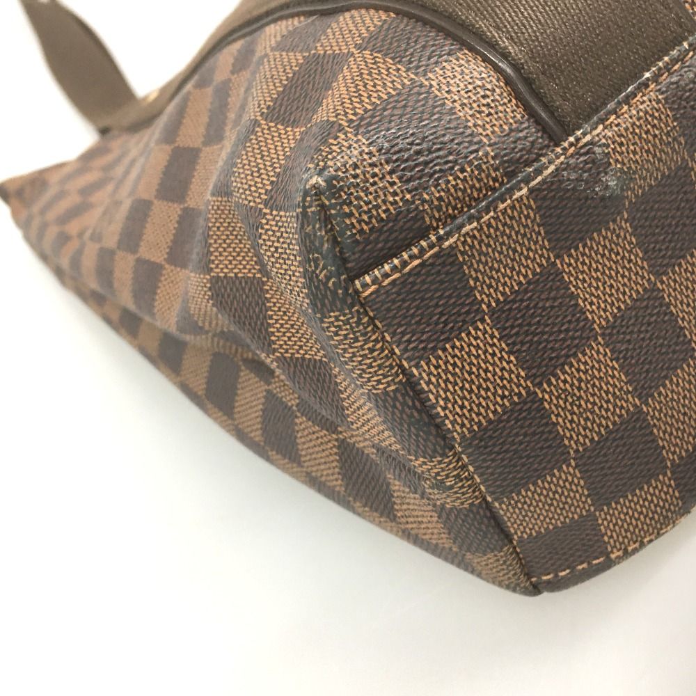 Louis Vuitton Damier Tote Bag Hippopotamus Boule Zipper Damage