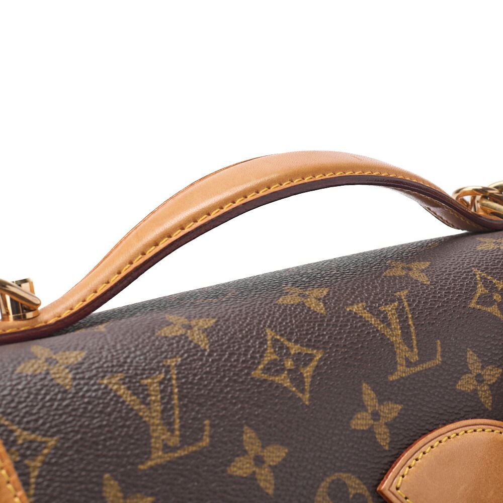 Louis Vuitton Monogram Bel Air Handbag Brown With Gold Hardware Shoulder Bag
