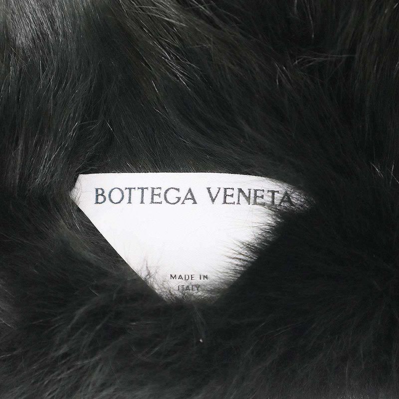 Bottega Veneta 22aw Lambskin Fur Vest Scarf 717711 V27w0 Green