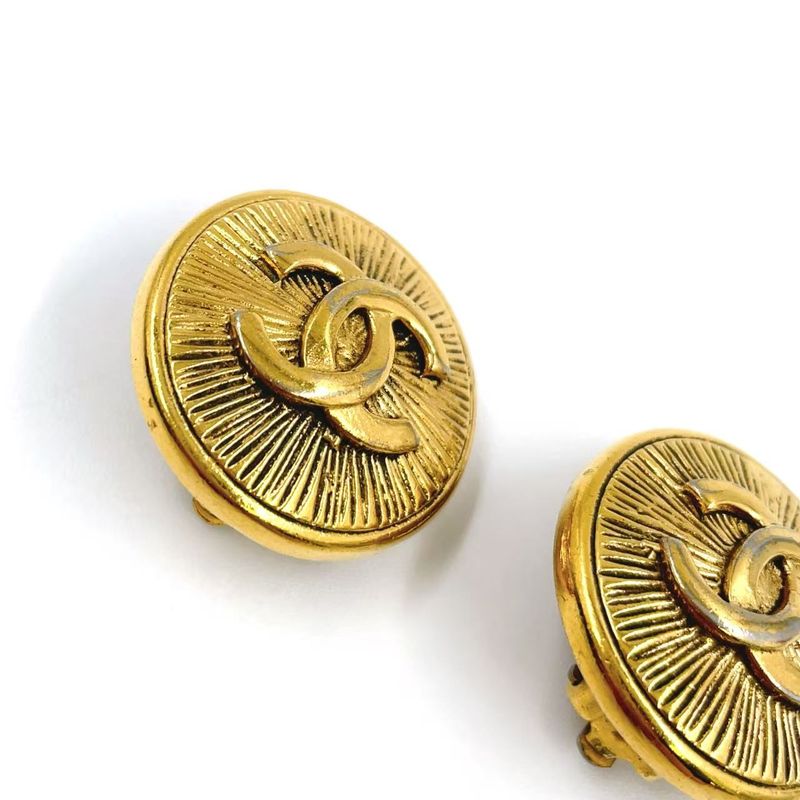 Chanel Coco Mark Vintage GP Earrings