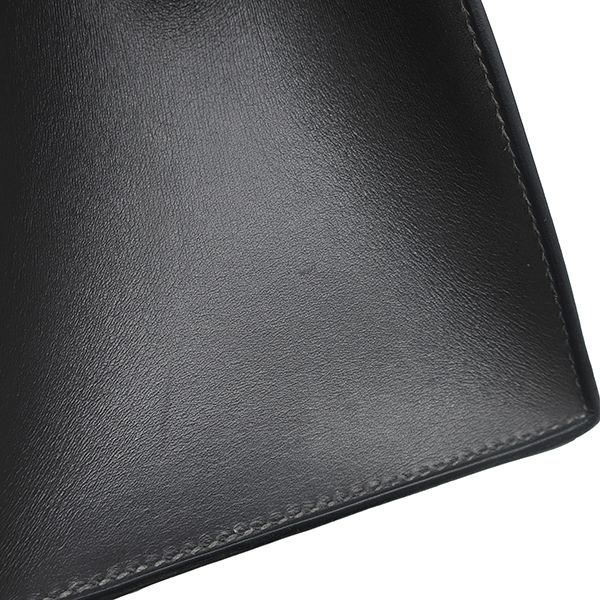 Hermes 2-Way Bag Kelly 28 Outer Stitch Box Calf Graphite Silver Hardware Gray