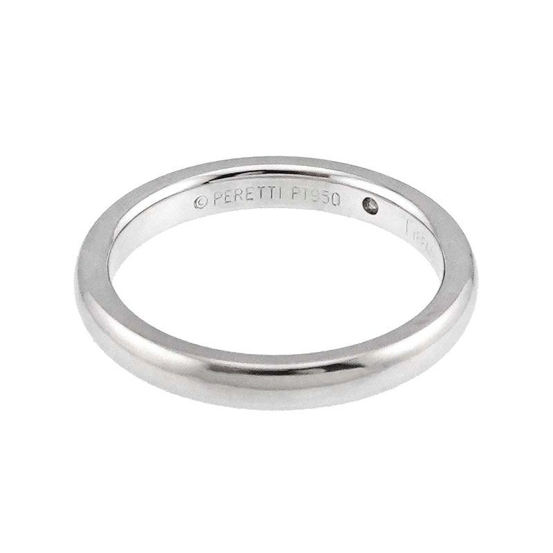 Tiffany & Co Tiffany & Co Stacking Band Ring #9 Ring Diamond 1P Pt Platinum