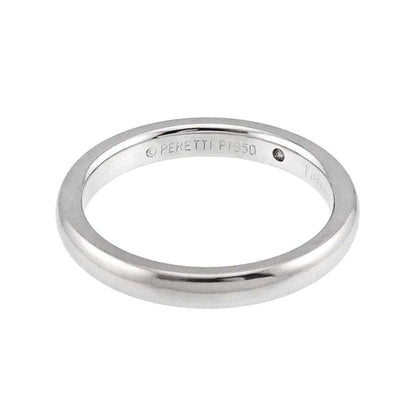 Tiffany & Co Tiffany & Co Stacking Band Ring #9 Ring Diamond 1P Pt Platinum