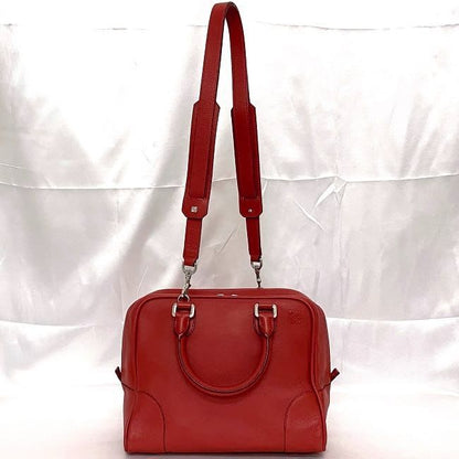 Loewe 2-Way Bag Amazona 75 Red Anagram