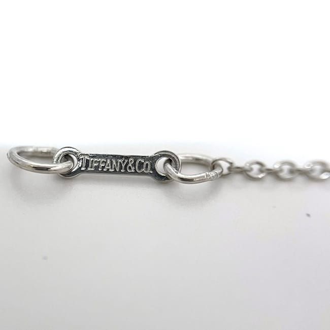 Tiffany & Co Bean Necklace Ec22786 Silver