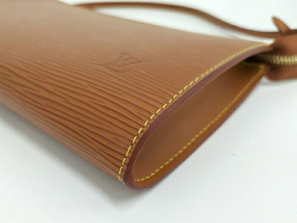 Louis Vuitton Pochette Accessoire Handbag Epi Leather Jibang Gold M52948