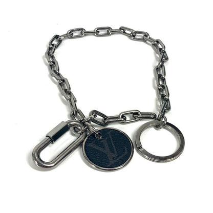 Louis Vuitton Key Holder Key Chain Key Holder M68862 Metal Black