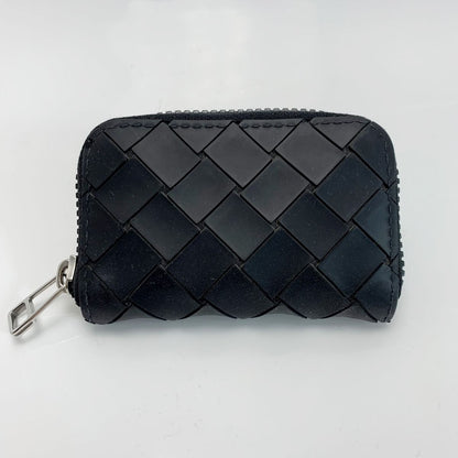 Bottega Veneta Black Wallet Coin Case