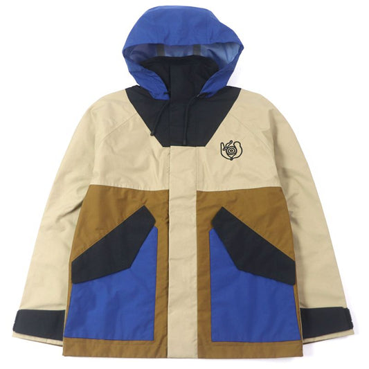 LOEWE H2108161nu Eye LOEWE Nature ELN Parka Jacket Logo Embroidery Color Block