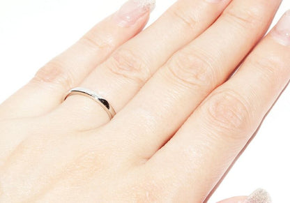 Cartier Ring Pt950 Ballerina Wedding Ring Width 2mm (008in) B40928