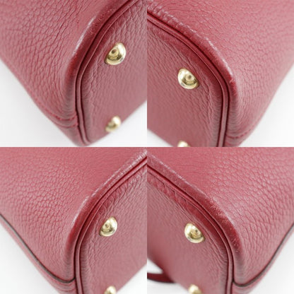 Hermes Bolide 35 Ardennes Red □O Ladies Handbag