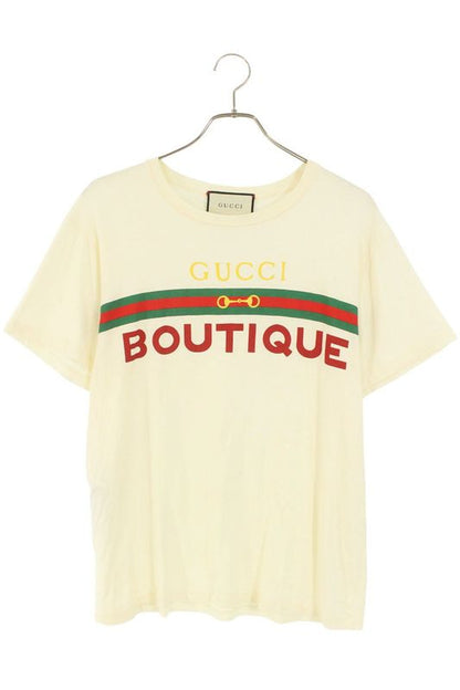 Gucci 22AW 615044 Xjcky Logo Print T-shirt Women XS