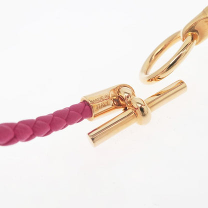 Hermes Grennan Bracelet Rose Mexico Gold Hardware Bangle Accessories -