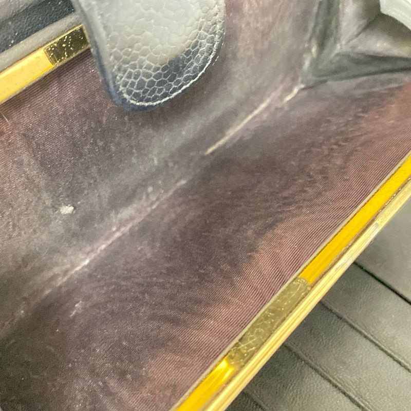 Chanel Bifold Wallet - Black Gold Hardware