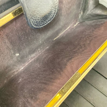 Chanel Bifold Wallet - Black Gold Hardware