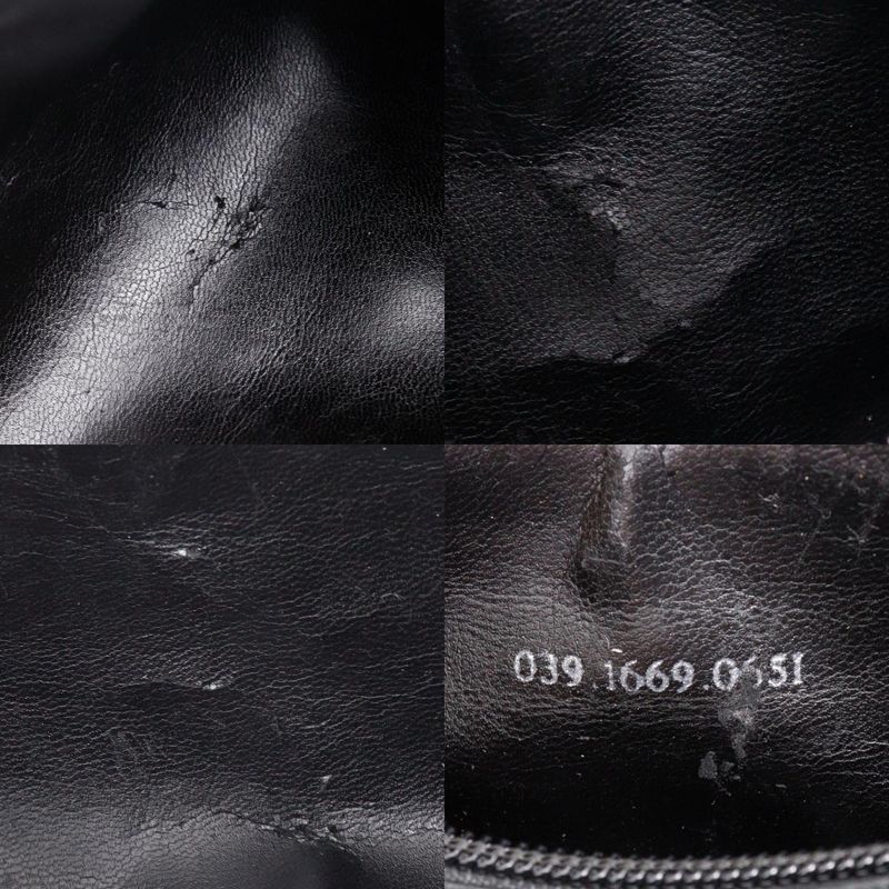 Gucci Bamboo Nylon Canvas Black Unisex Pouch