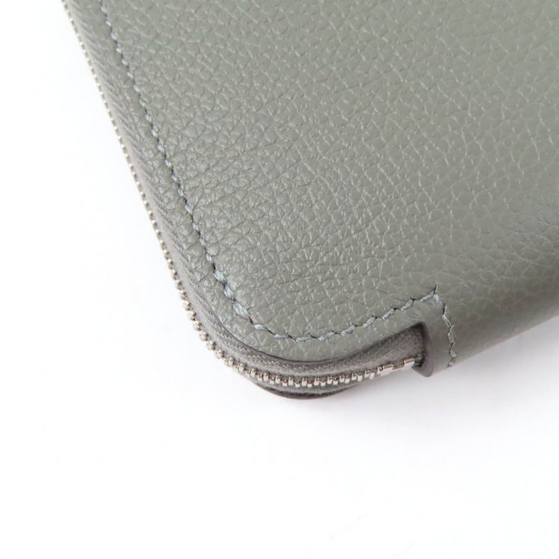 Hermes Azap Long Silk Inn Grimeyer Round Zip Long Wallet Evercolor Long Wallet