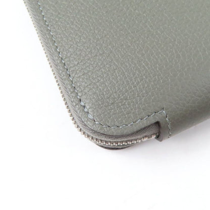 Hermes Azap Long Silk Inn Grimeyer Round Zip Long Wallet Evercolor Long Wallet