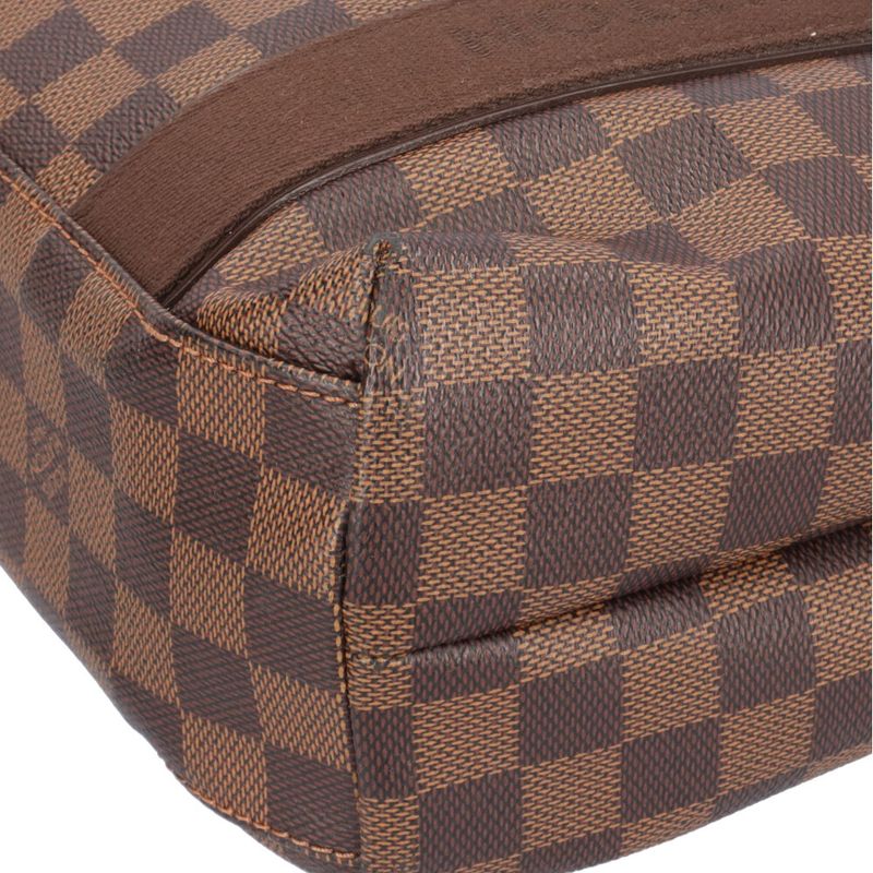 Louis Vuitton Cabas Bobol Damier Tote Bag Damier Canvas N52006 Brown Ladies