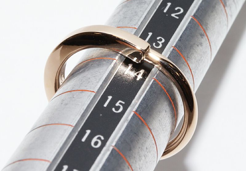 Tiffany & Co Ring 18K Pink Gold Rock Ring