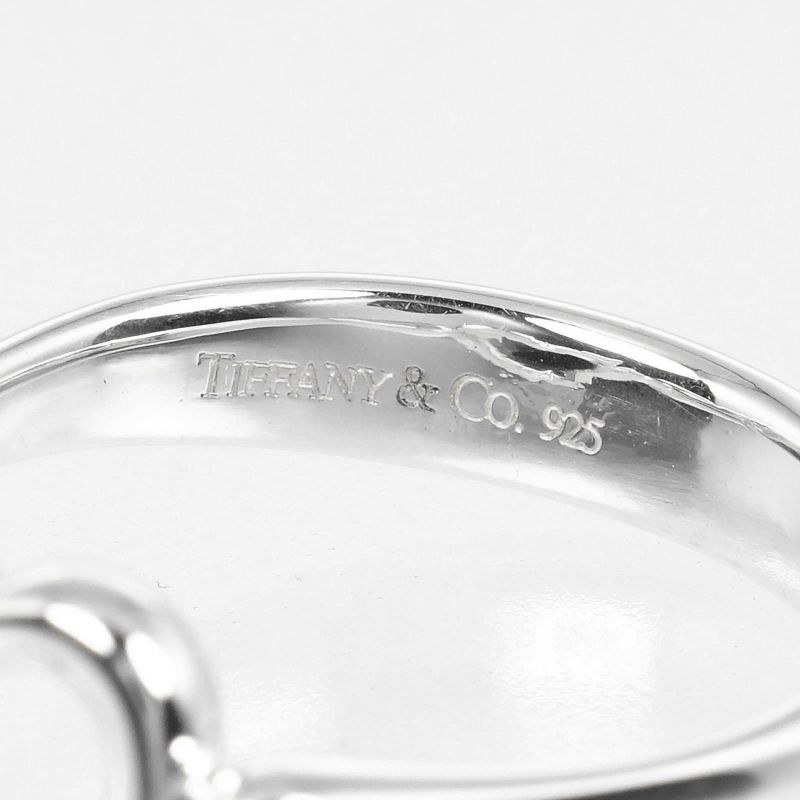 Tiffany & Co Open Heart Silver 925 Size 8 Ladies 2.5g Ring