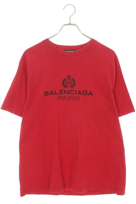 Balenciaga 594579 Tgv60 BB Logo Print T-shirt Men's XS
