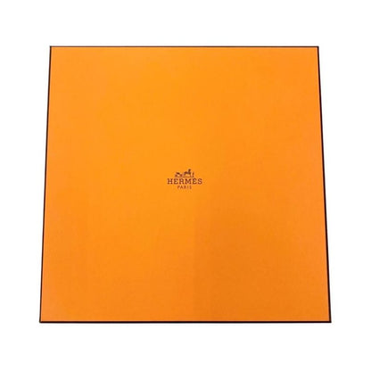 Hermes Scarf Carré H Hybrid 90 Ex-Libris Ecru Noir Black Hybride Ex-Libris