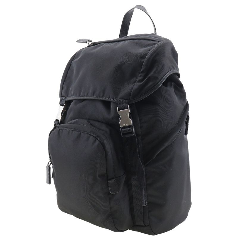 Prada 2vz135 Nylon NERO Unisex Backpack/daypack