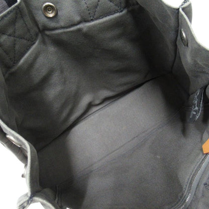 Hermes Bag Fourre Tout PM Canvas Tote Hand Bag Gray Men Women Used