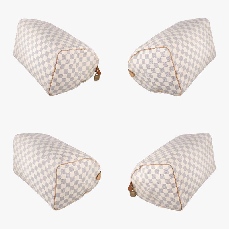 Louis Vuittonspeedy 30 Azure Damier Canvas N41533 Sp3150