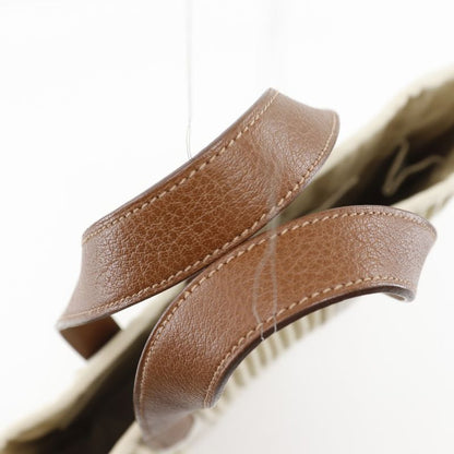 Hermes Cabas Calicut Soldes Canvas Beige □L Unisex Tote Bag