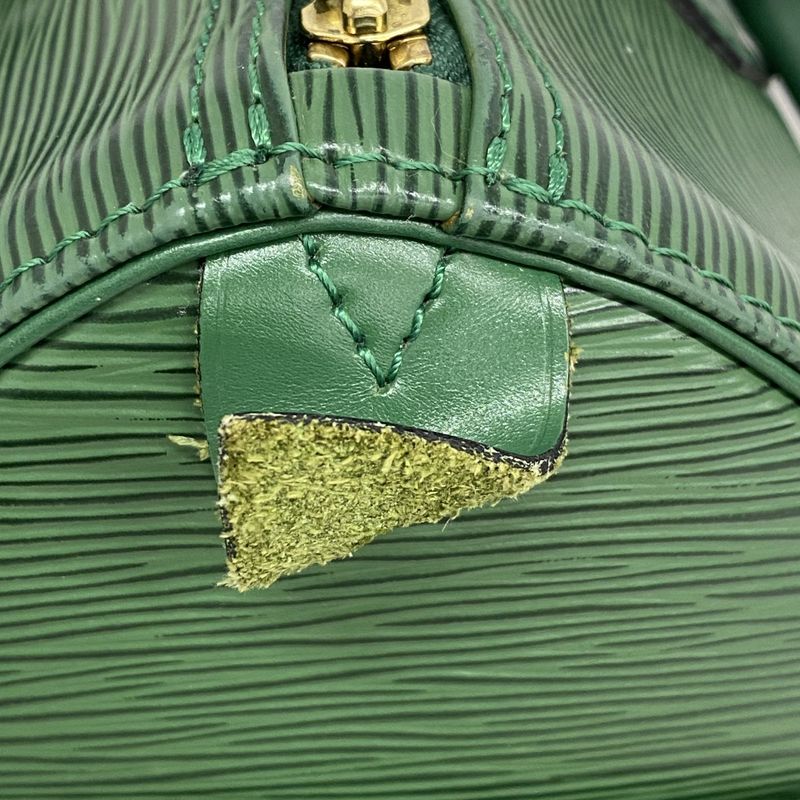 Louis Vuitton Handbag Epi Speedy 25 M43014 Borneo Green Women's