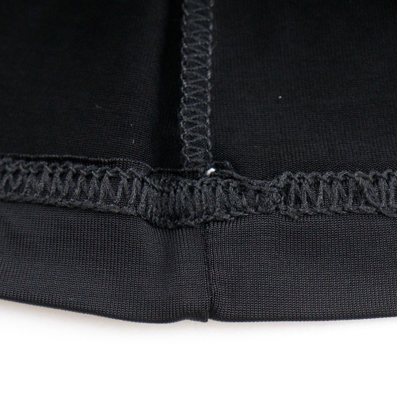 Fendi Logo Pie Pink Rayon Black Women's Short Sleeved T-shirt