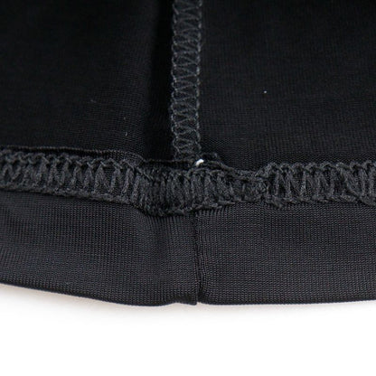 Fendi Logo Pie Pink Rayon Black Women's Short Sleeved T-shirt