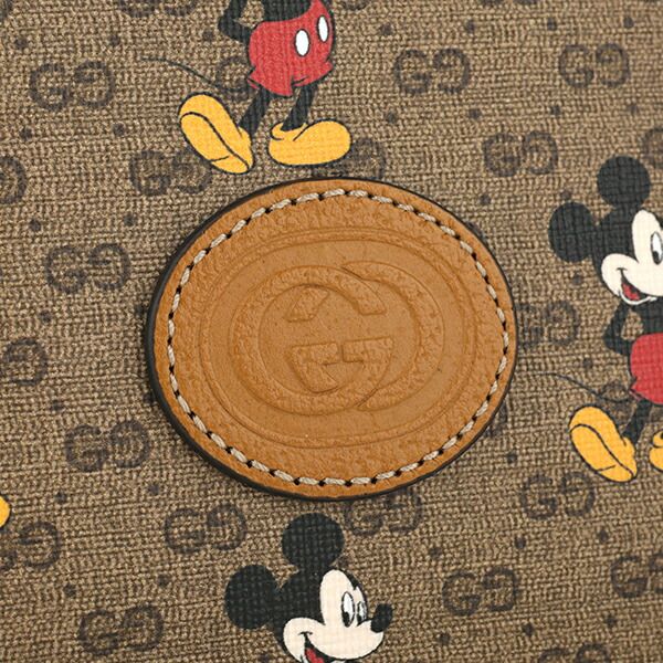Gucci Bifold Wallet Disney X Gucci Beige/ebony