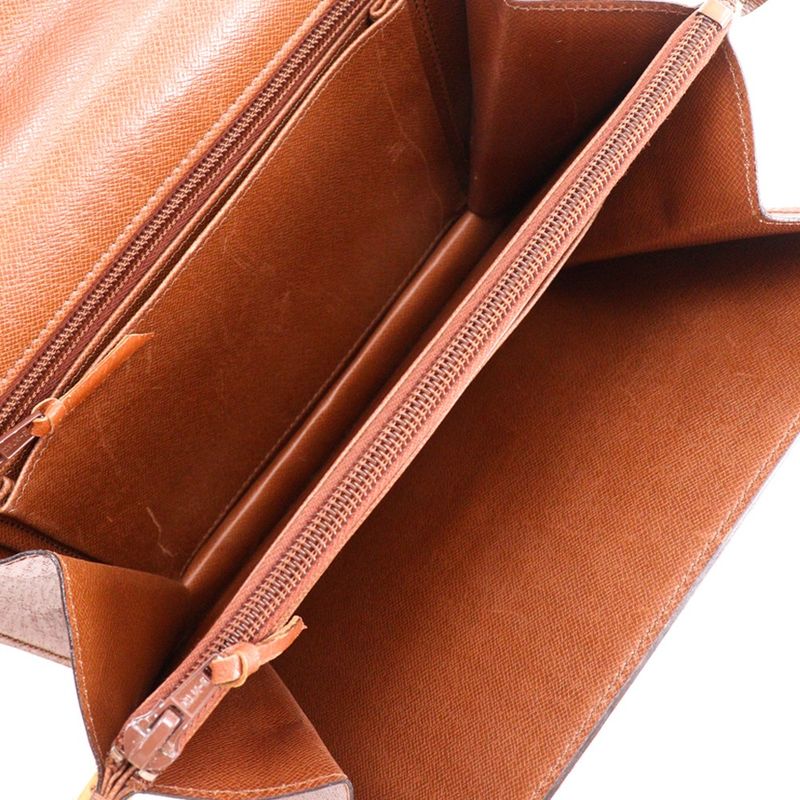 Louis Vuitton Sac Dauphine Vintage M51410 Monogram Canvas Brown Ladies Shoulder