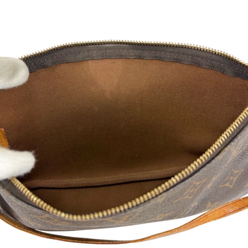 Louis Vuitton Accessoire Pochette Monogram Leather Accessory Pouch Mini Handbag
