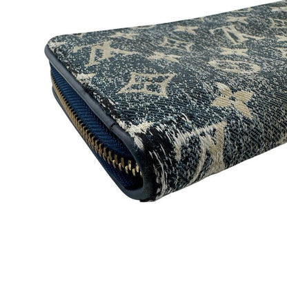 Louis Vuitton M81226 Zippy Wallet Round Zipper Jacquard Denim Monogram Long