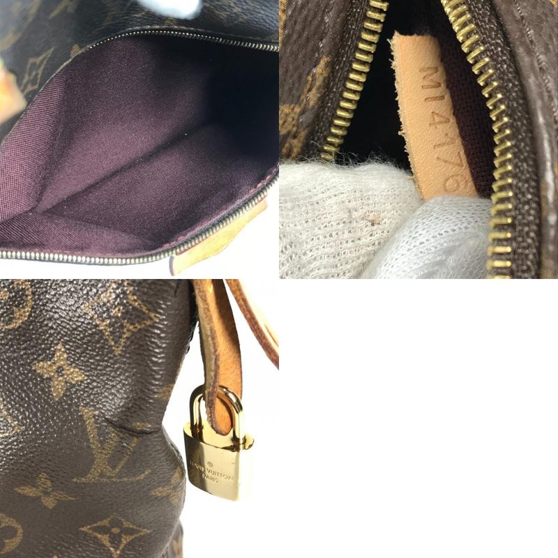 Louis Vuitton Shoulder Bag Jena PM M42268 Monogram Canvas Brown