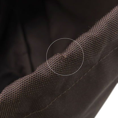 Hermes 2-Way Bag Sac de Pansage Groom Cotton Polyurethane Polyamide Rouge Ash