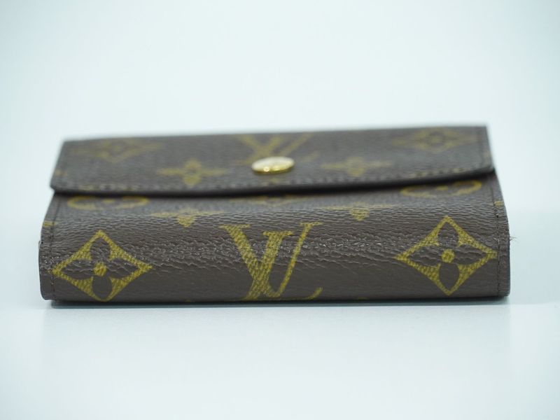 Authentic Louis Vuitton LV Porte Monebier Carte Cles Di Monogram Fold Wallet