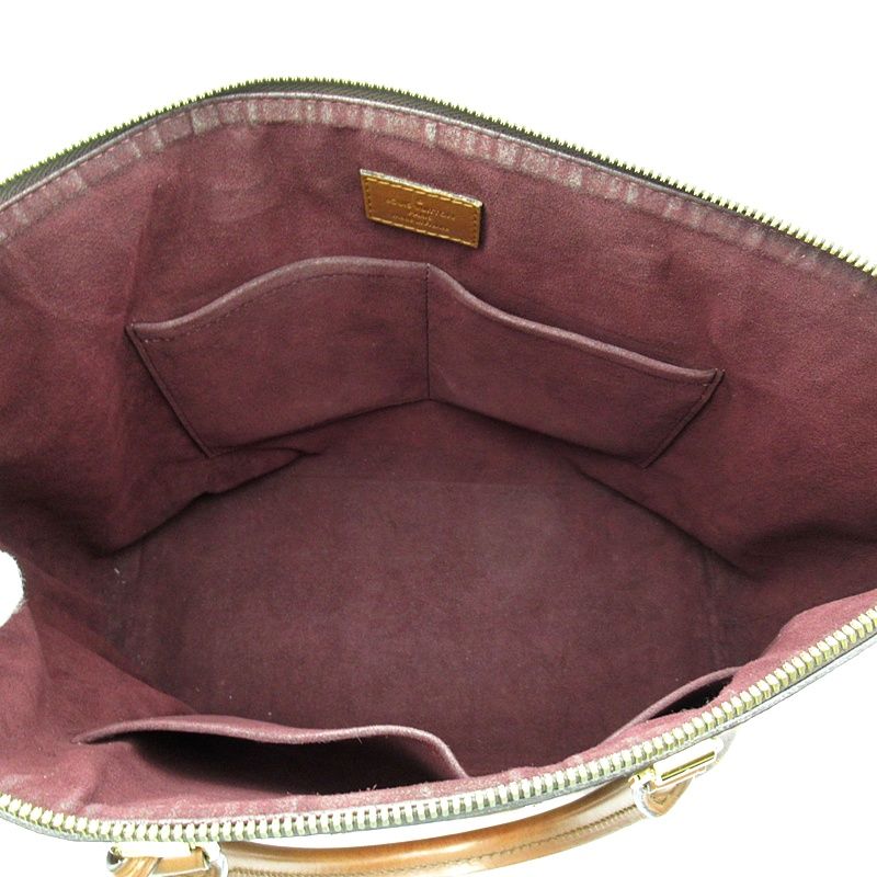 Louis Vuitton Belmont N63169 Damier Women's Tote Bag Brown Excellent Condition