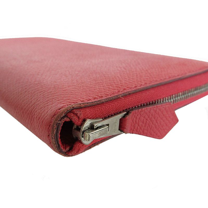 Hermes Round Zipper Long Wallet Azap Long