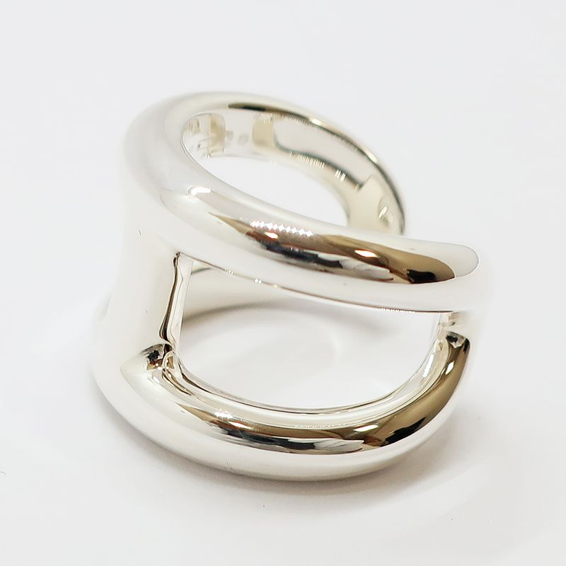 Hermes Osmozu GM Ring #53 Ag925 Silver - H102536b Ring Jewelry - SV