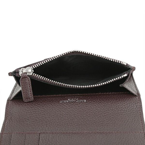Saint Laurent Bifold Wallet Compact Wallet Bordeaux