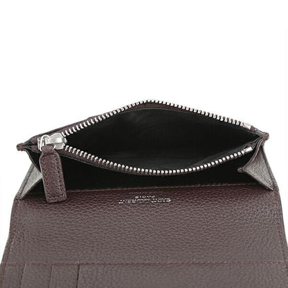 Saint Laurent Bifold Wallet Compact Wallet Bordeaux