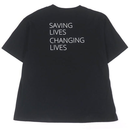 Balenciaga 541874 100% Cotton World Food Programme Logo Print Oversized Short