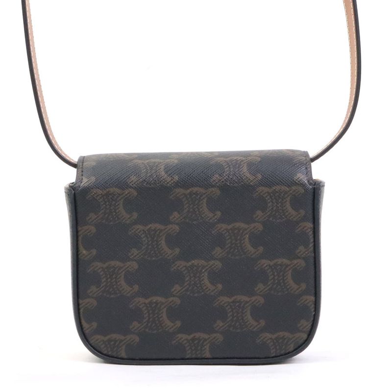 Celine Crossbody Shoulder Bag Triomphe Mini Claude